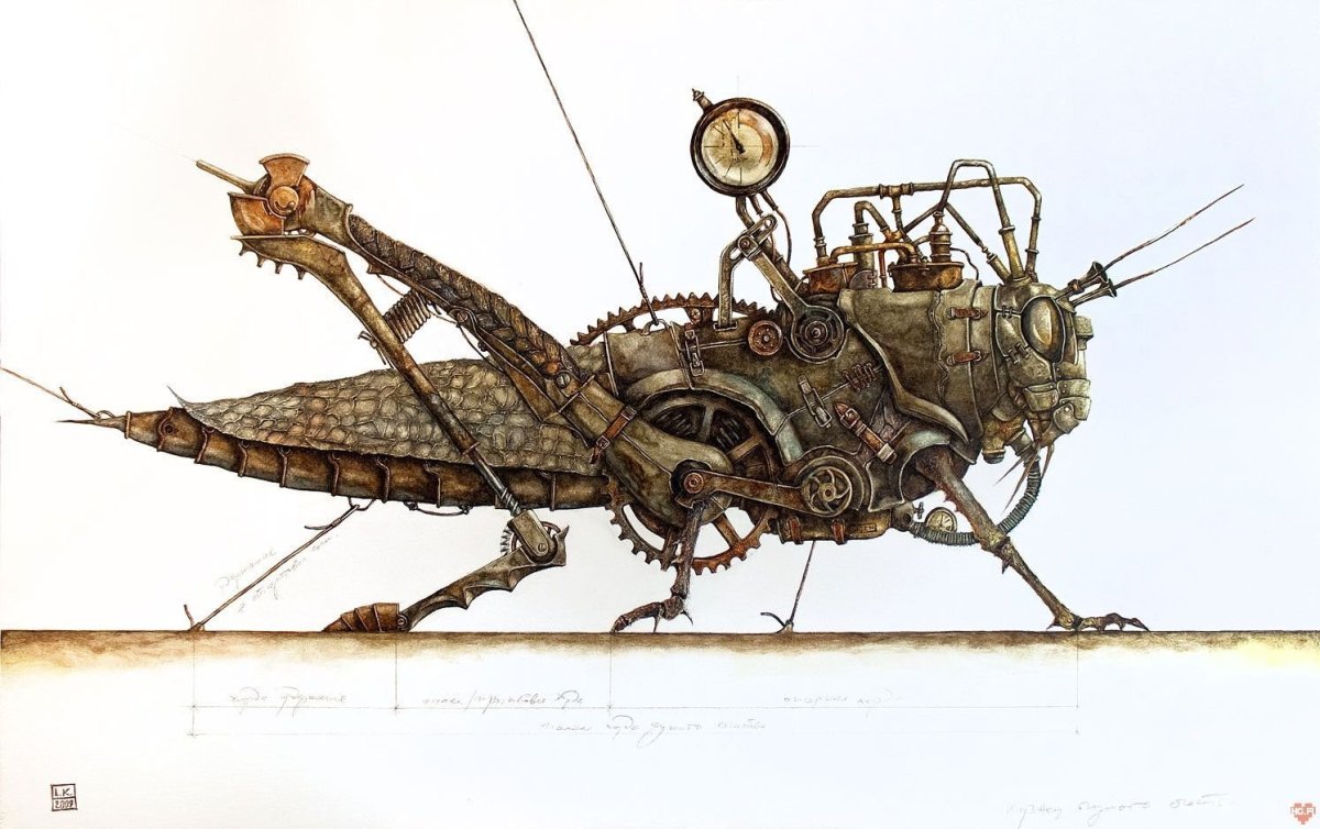 Стимпанк дизельпанк животные