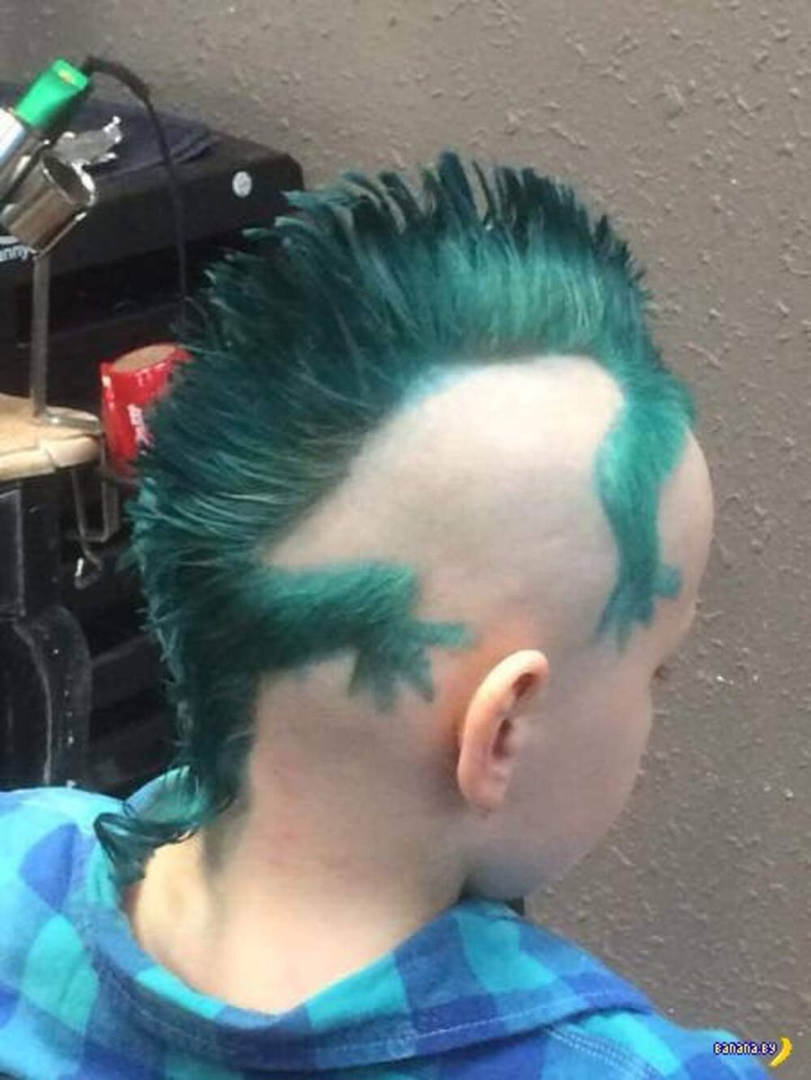 Смешной ирокез