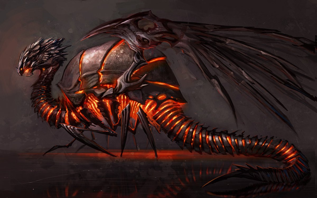 Монстр с крыльями