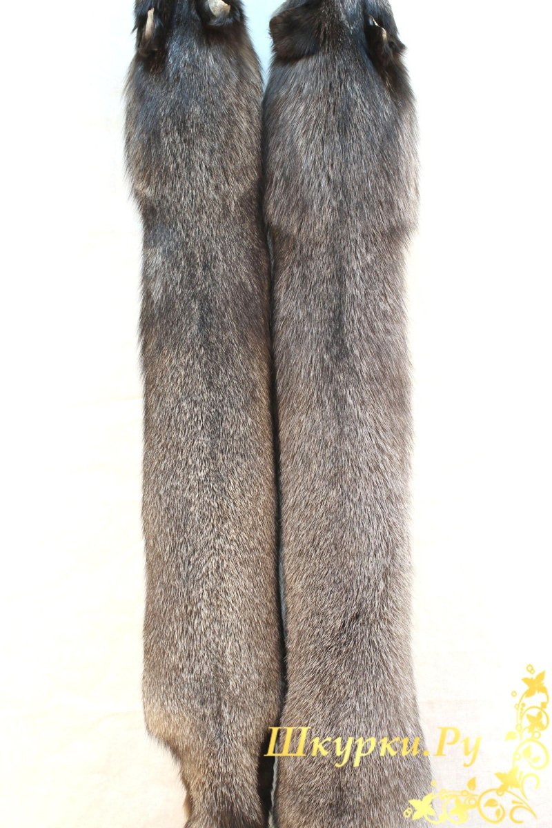 Варежки с натуральным мехом