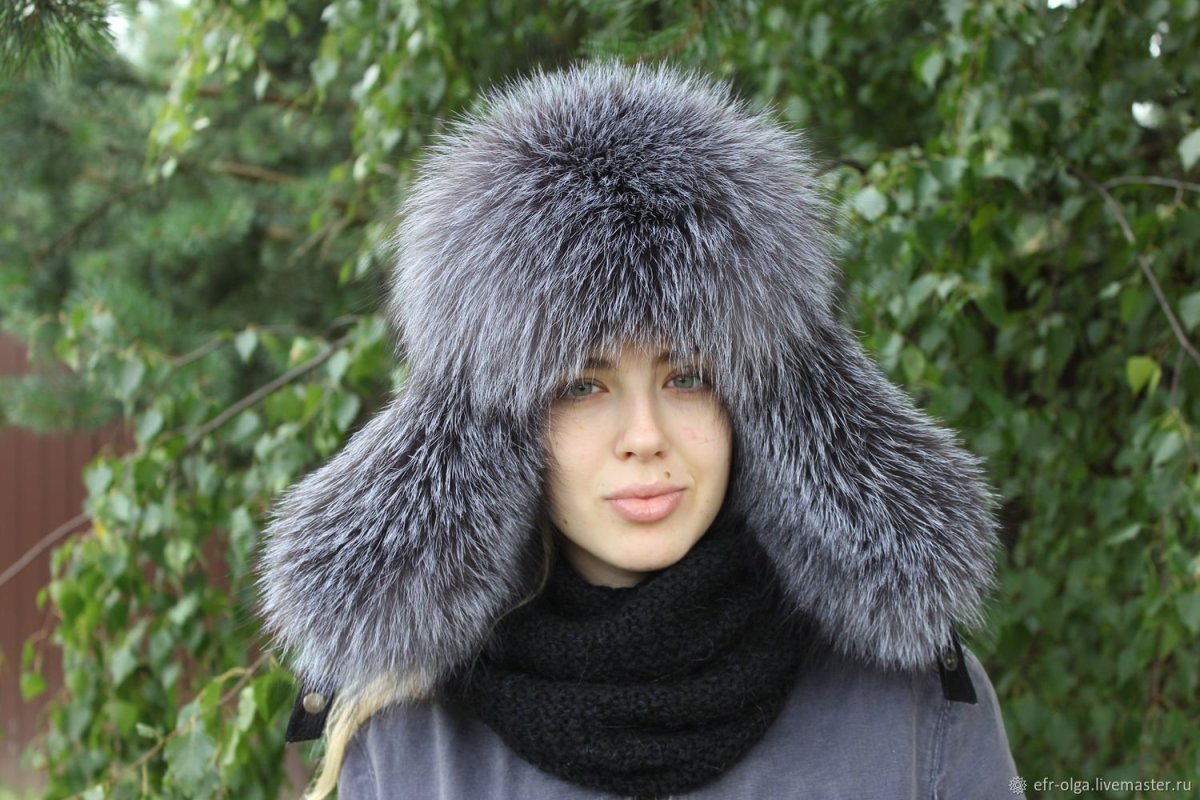 Шкурки лисы блюфрост