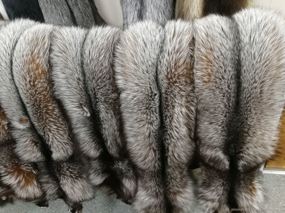 Мех чернобурка Кристалл