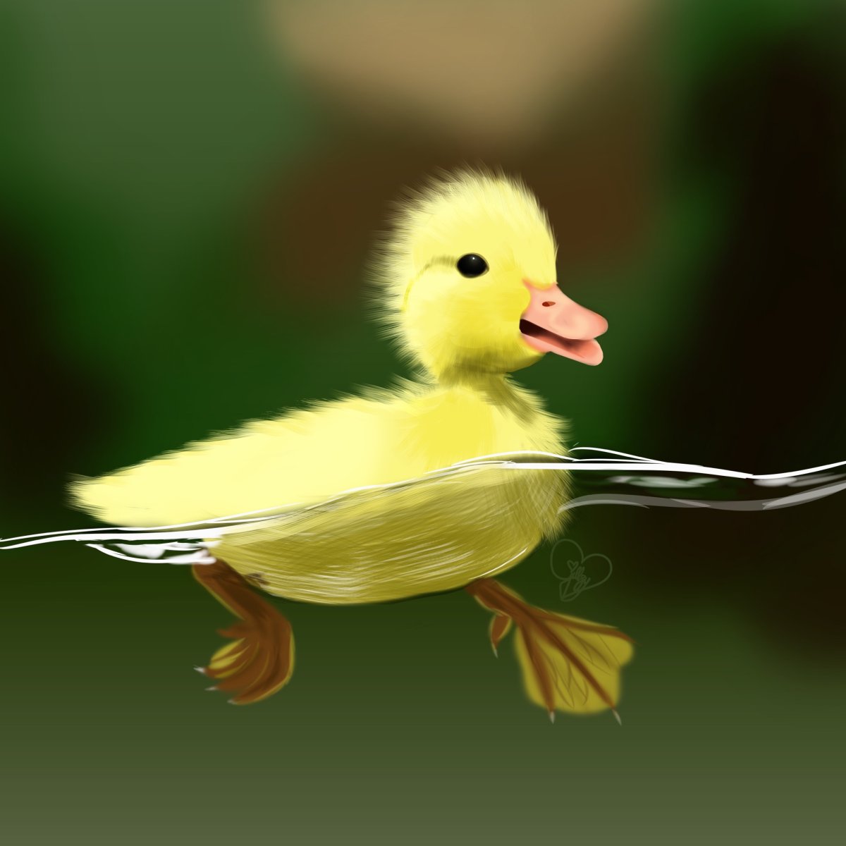 Маленькие уточки