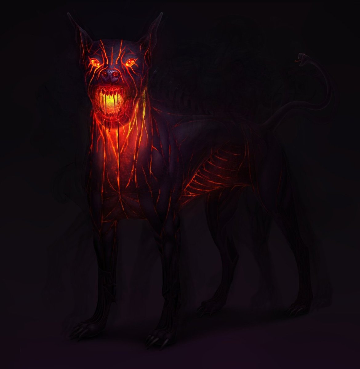 Адская гончая и Цербер