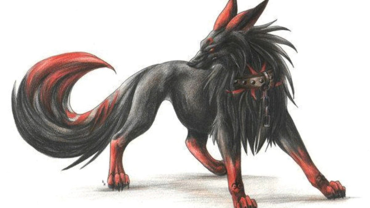 Адская гончая черный Шак