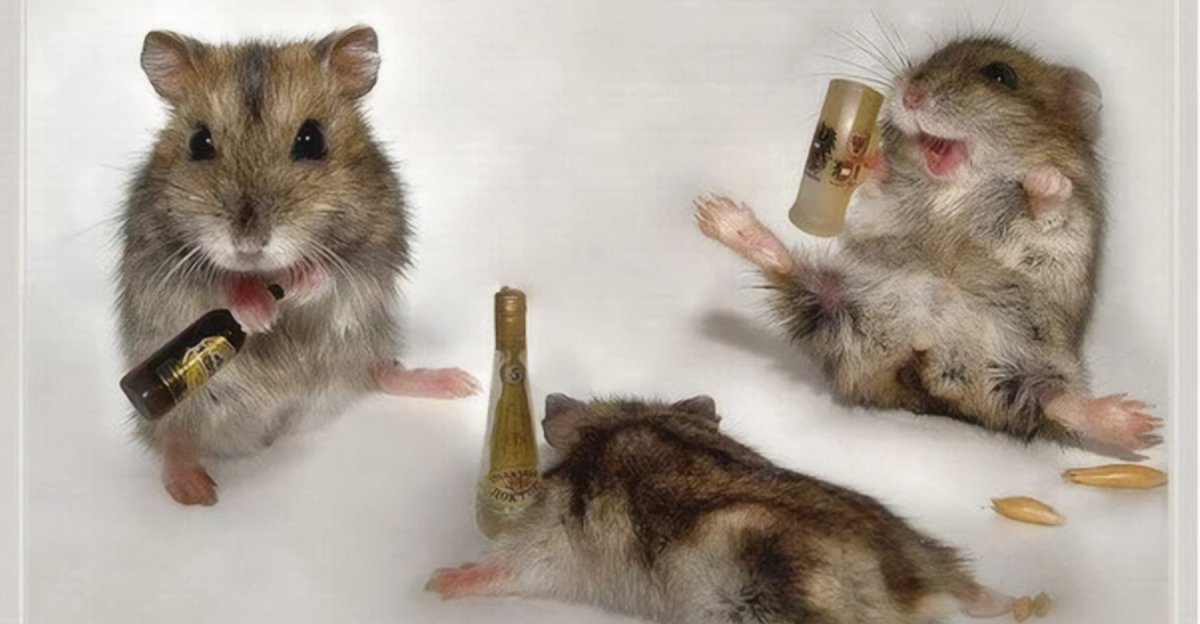 Крысы целуются