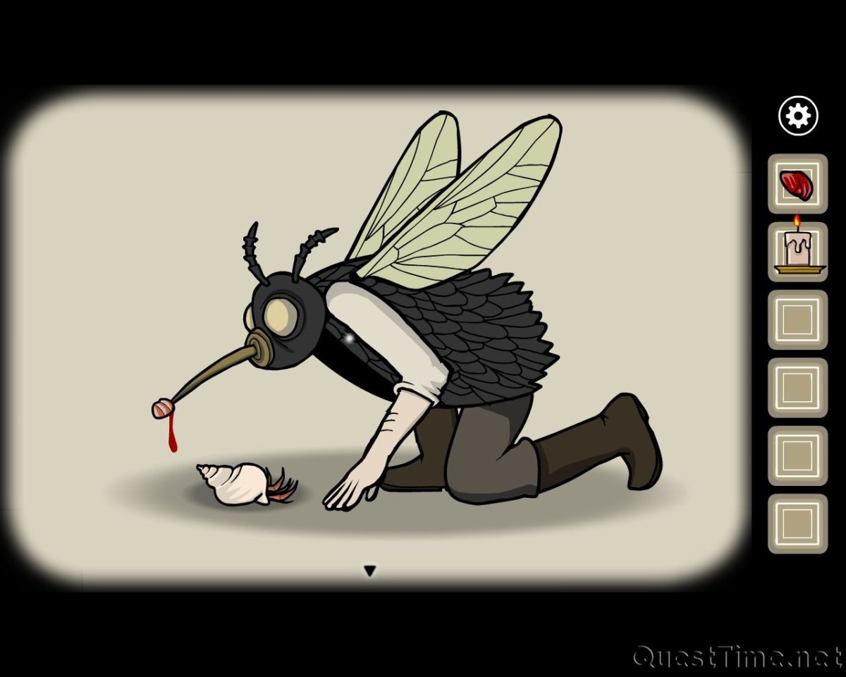 Муха на стене