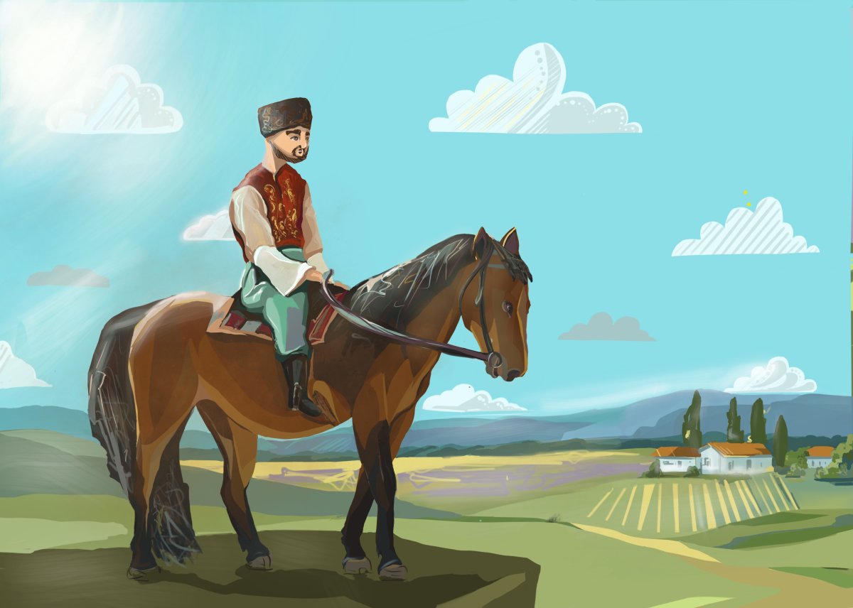 Татары на конях