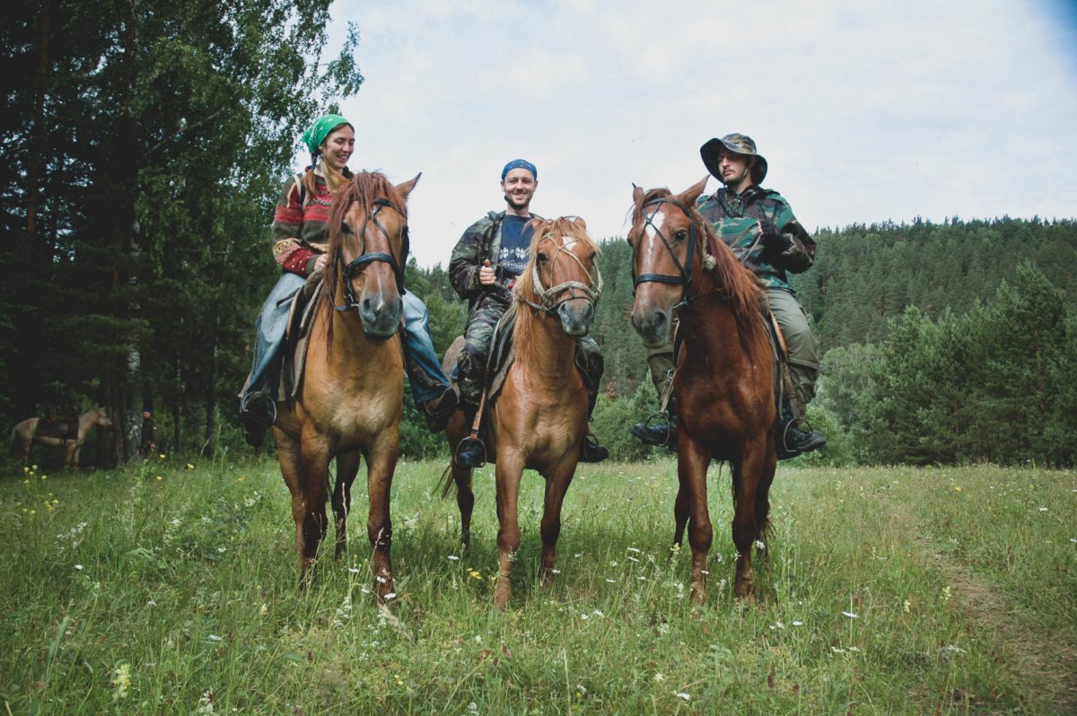 Северный Урал конный туризм