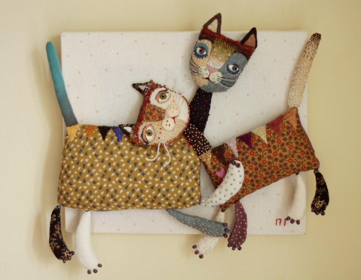 Милые котики в шапочках