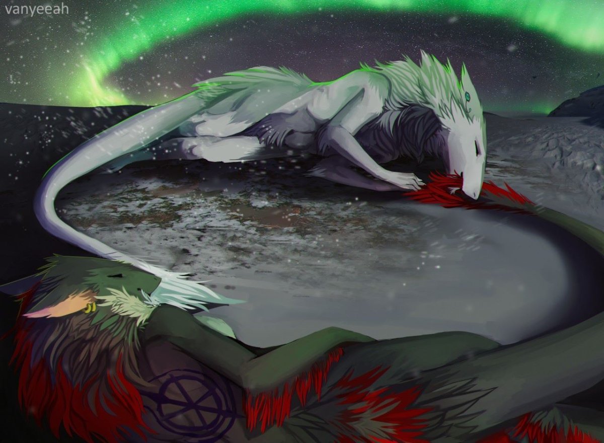 Гибрид дракона и лисы