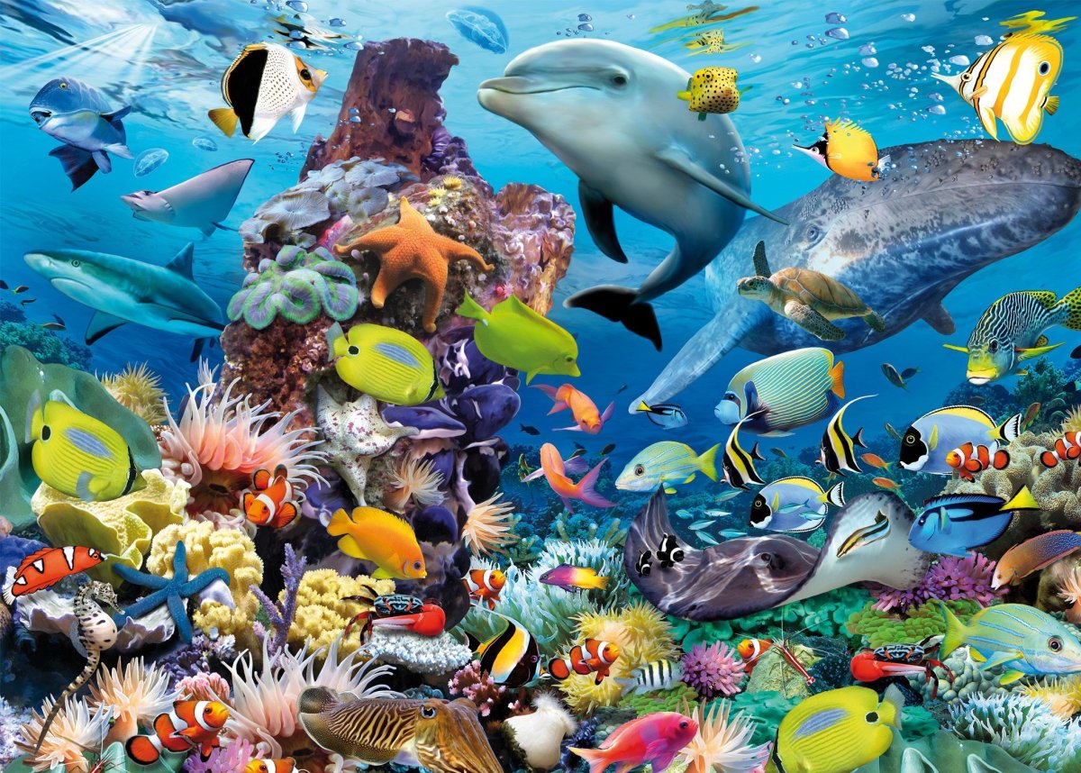 Ravensburger пазл "на глубине моря"