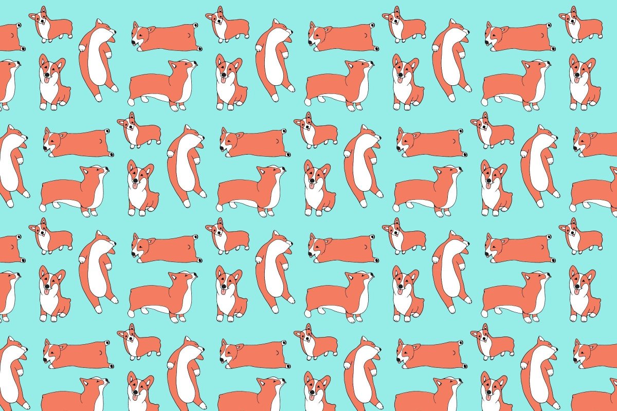 Паттерн с животными