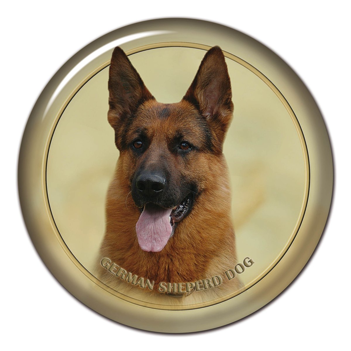 Наклейка овчарка