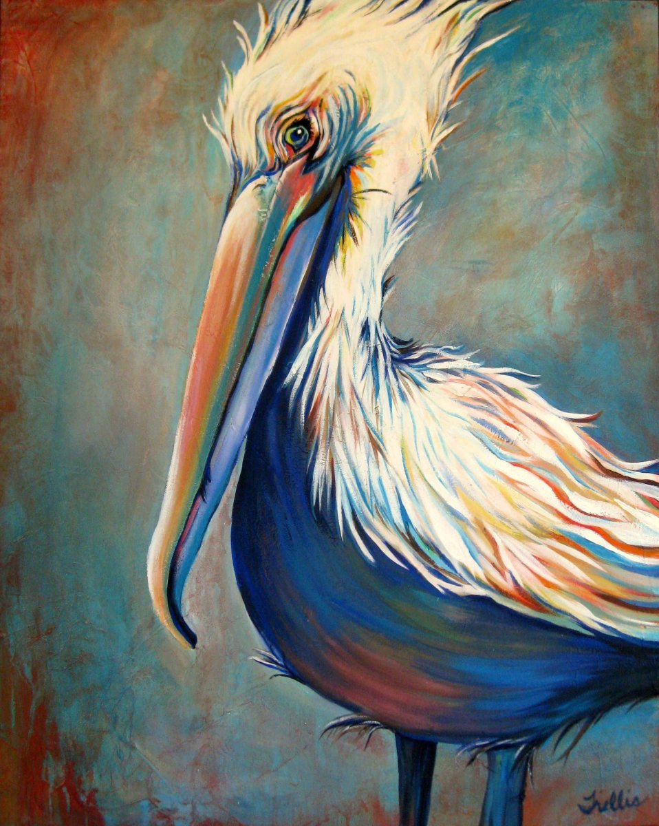 Картины маслом птицы