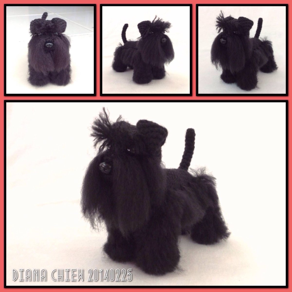 Выкройка цвергшнауцера игрушка