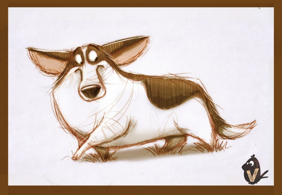 Собаки для скетчбука