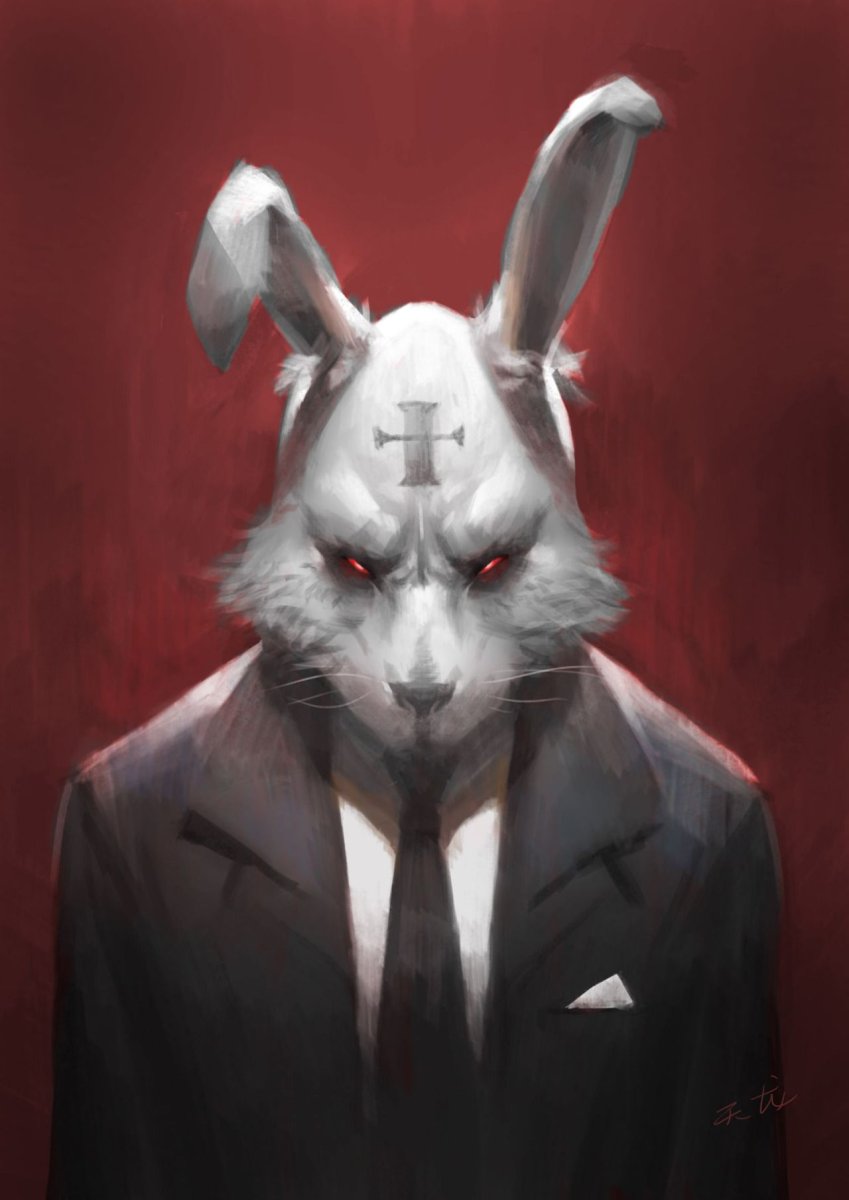 Черный кролик Инле