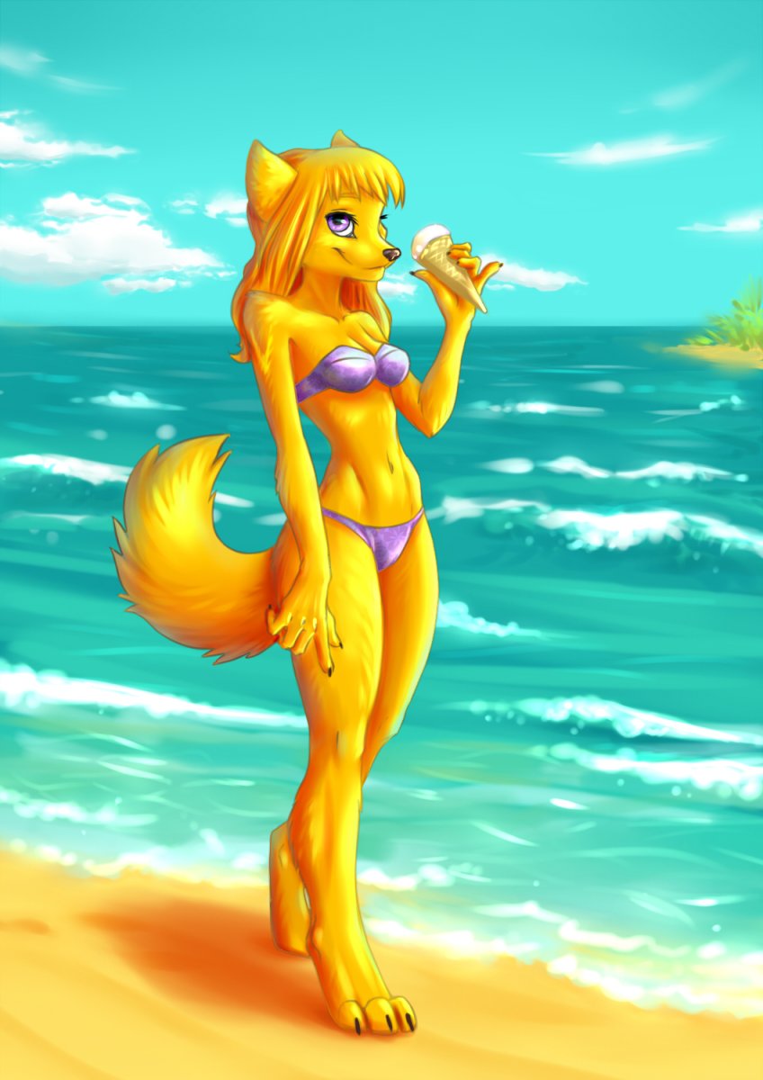 Уставшая лиса