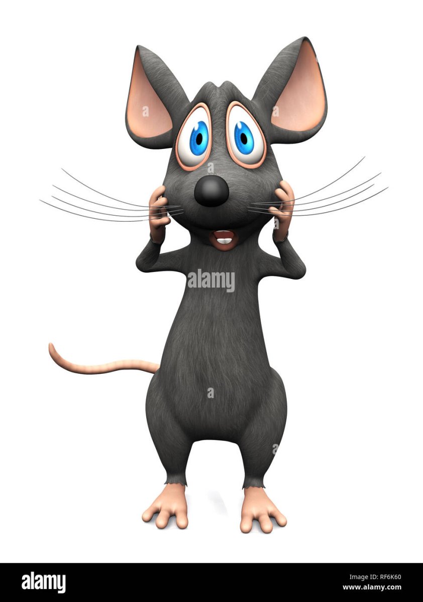 Испуганная мышь