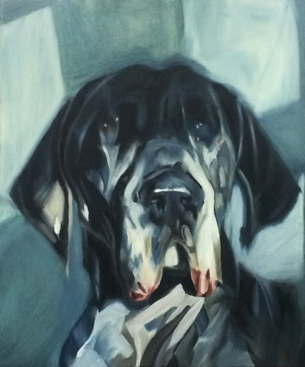 Художественное изображение собак