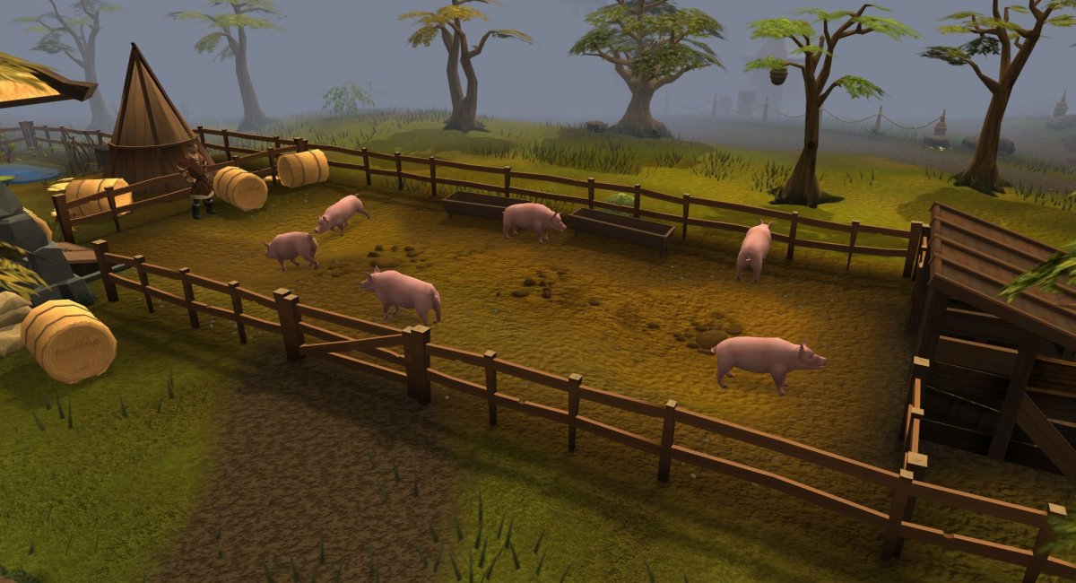 Куры и цыплята коровы