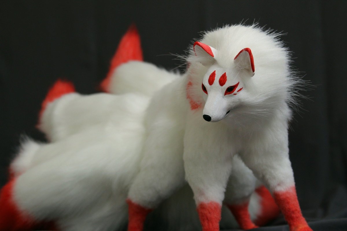 Кицунэ лиса в реальной жизни