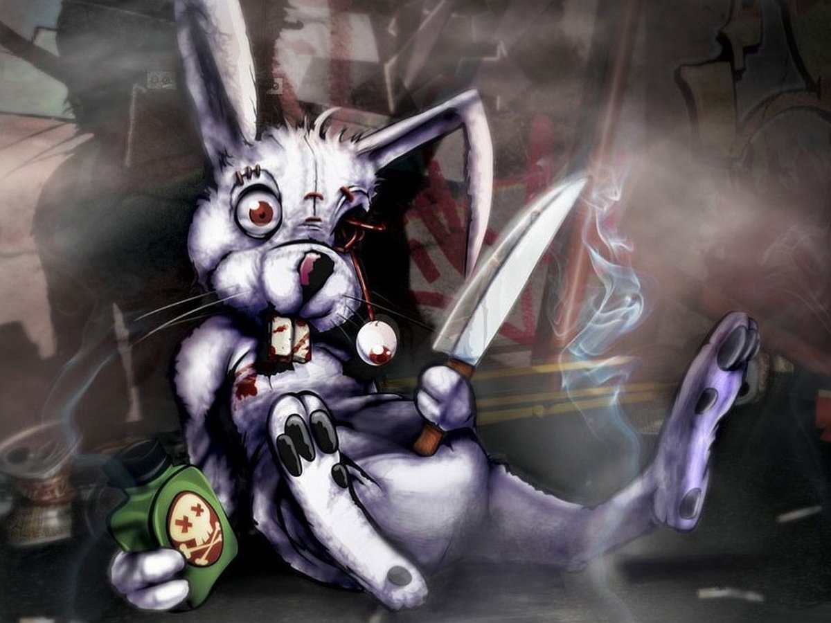 Модный кролик