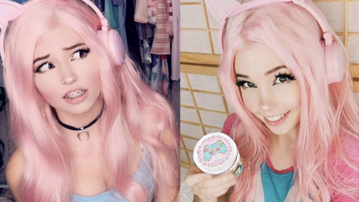 Косплейщица Belle Delphine