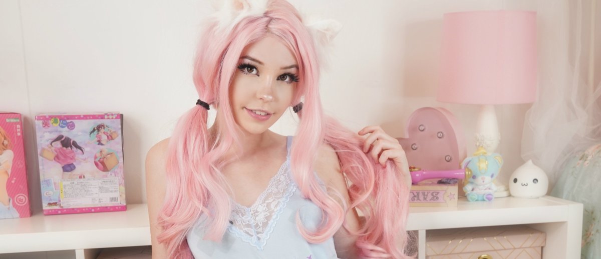 Belle Delphine ахегао