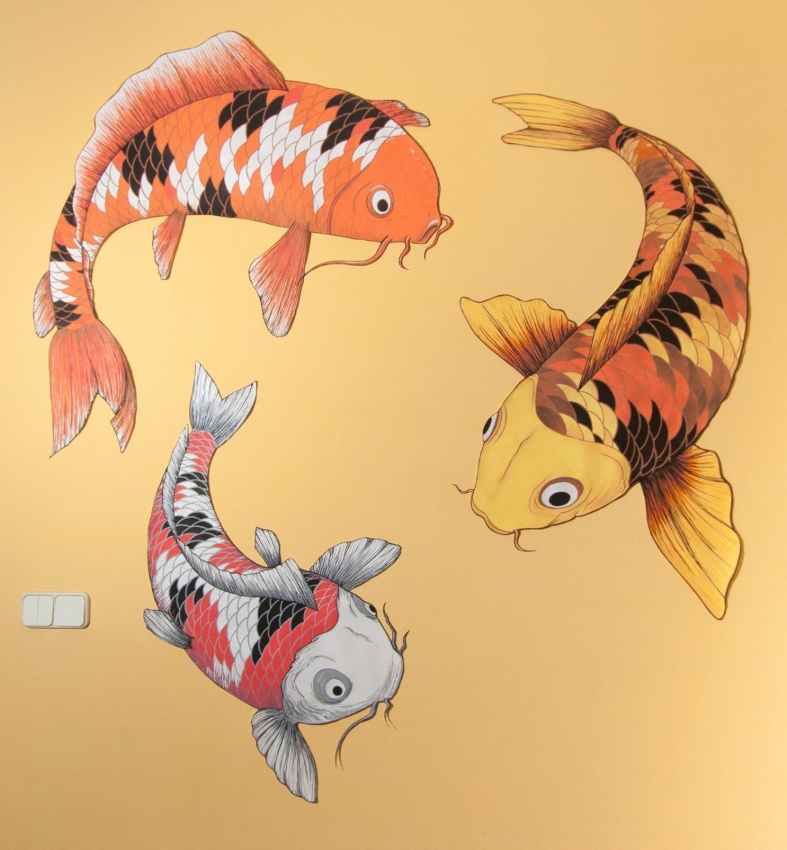 Карп кои референс