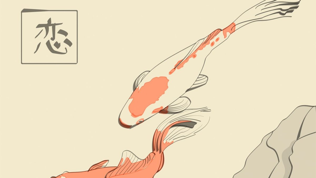 Карпы кои Хаяо Миядзаки