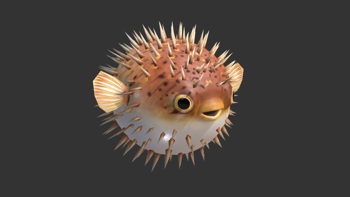 Синий морской еж