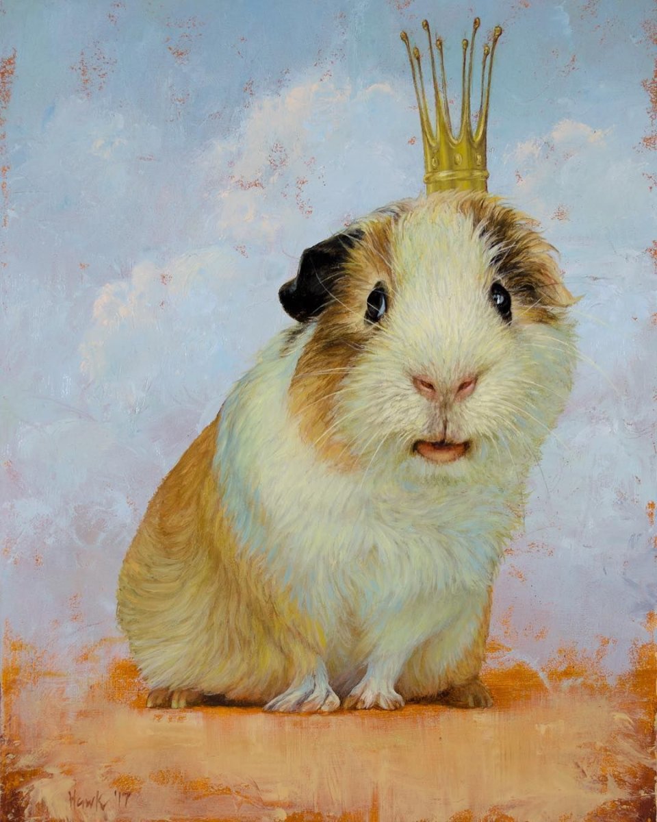 Морская Свинка живопись