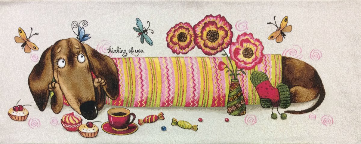 Щенок в коробке подарок