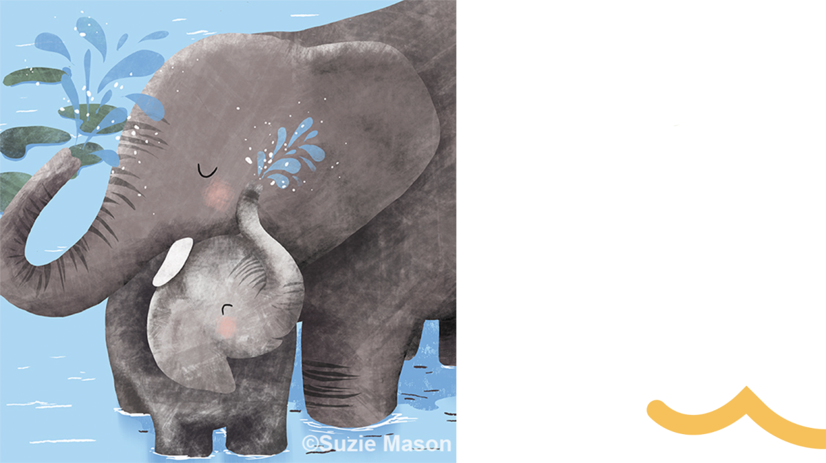 Икеа маленький слон и Слоненок