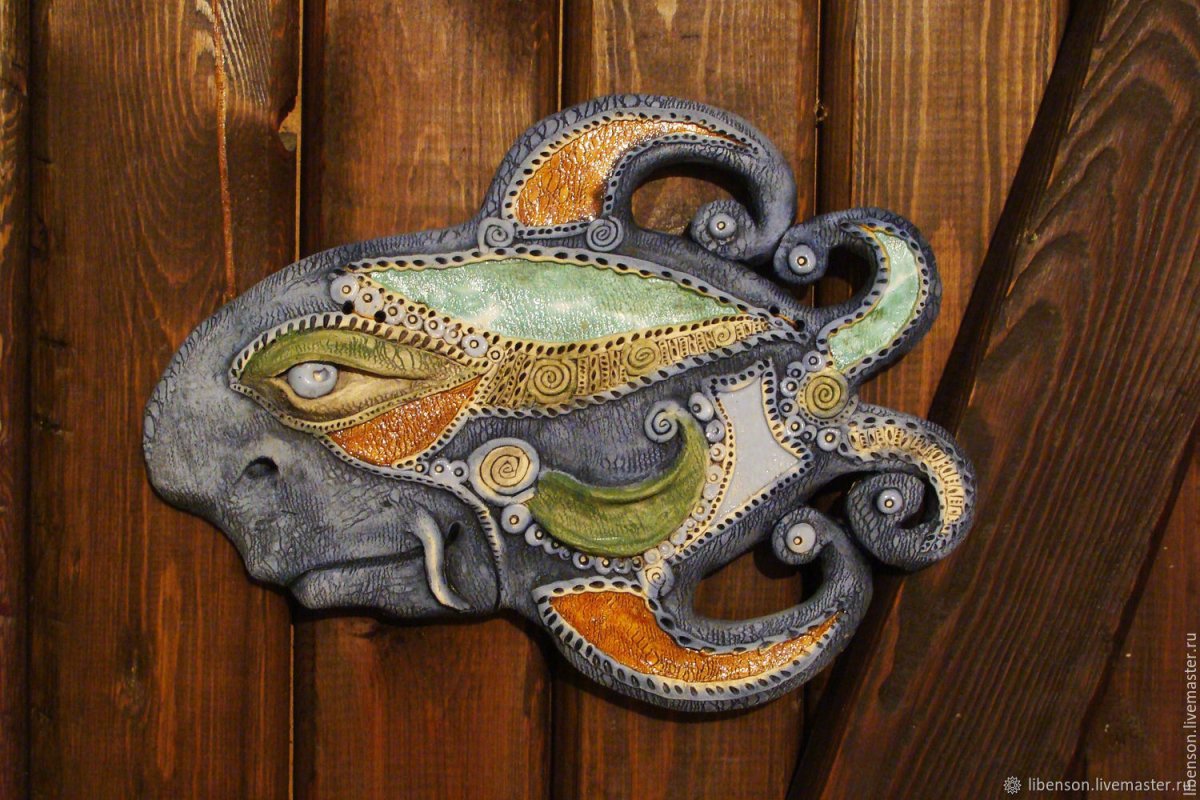 Керамическое панно на стену