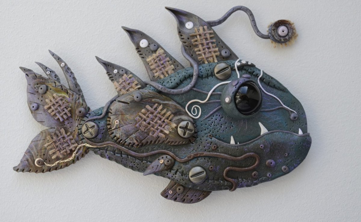 Рыба удильщик стимпанк