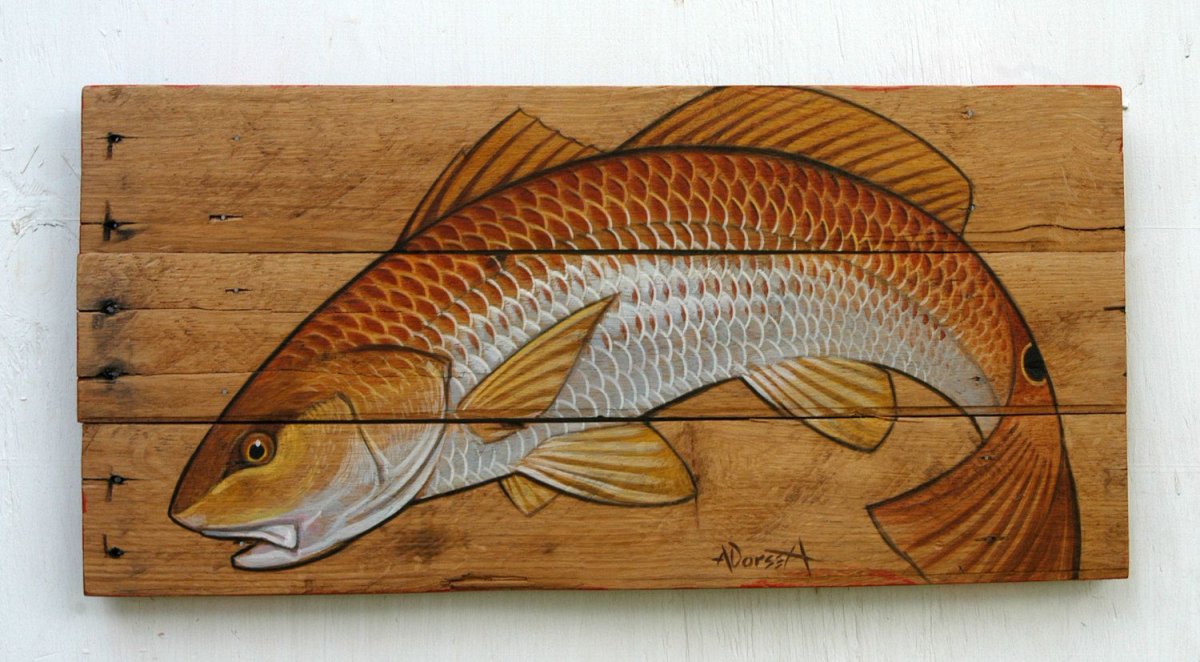 Рыба панно из дерева легко