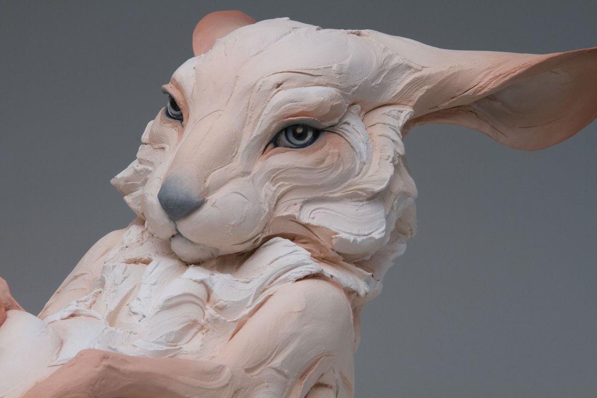 Beth Cavener скульптуры Льва