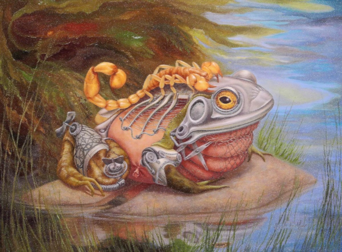 Картины сюрреализм Heidi Taillefer