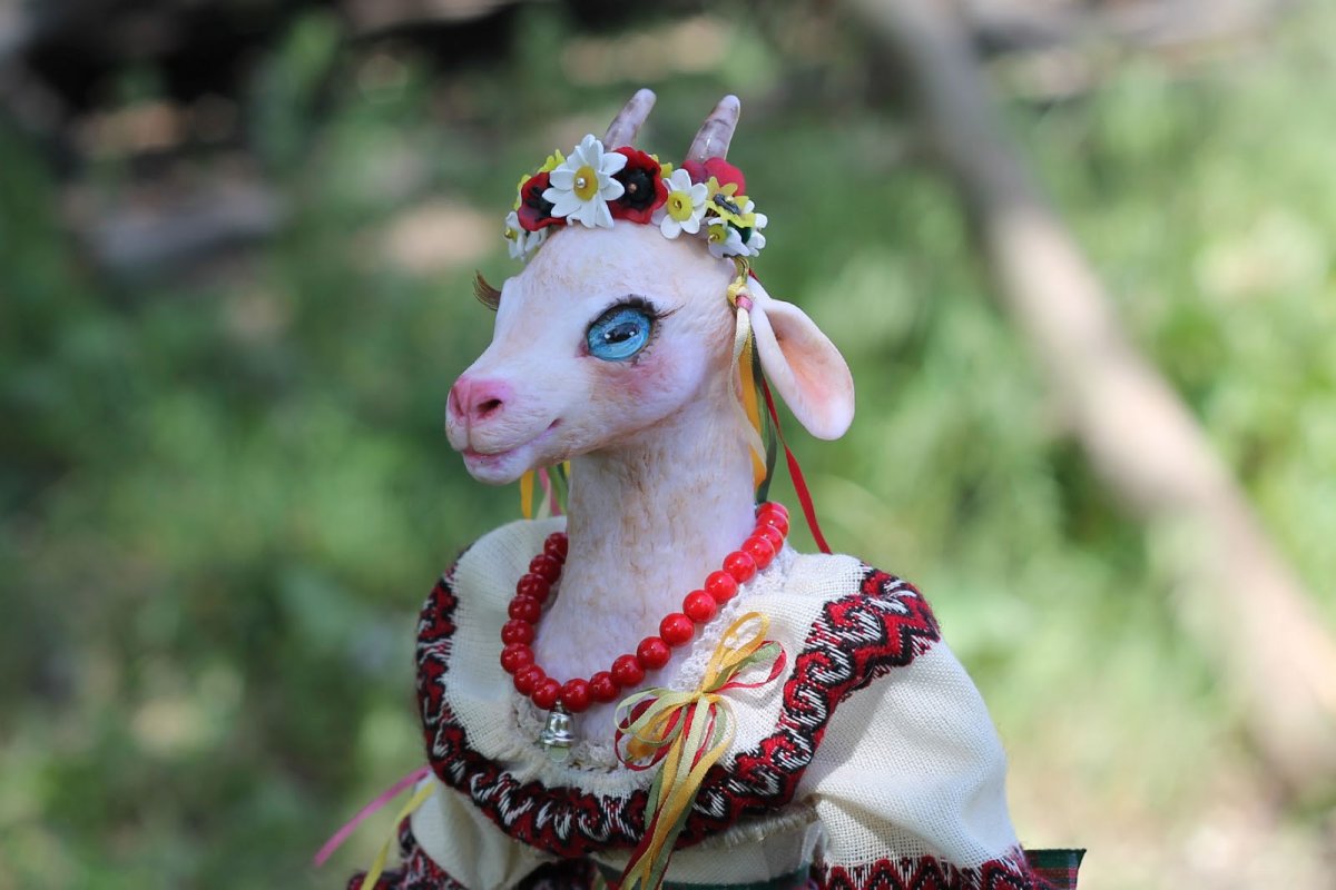 Красивая коза