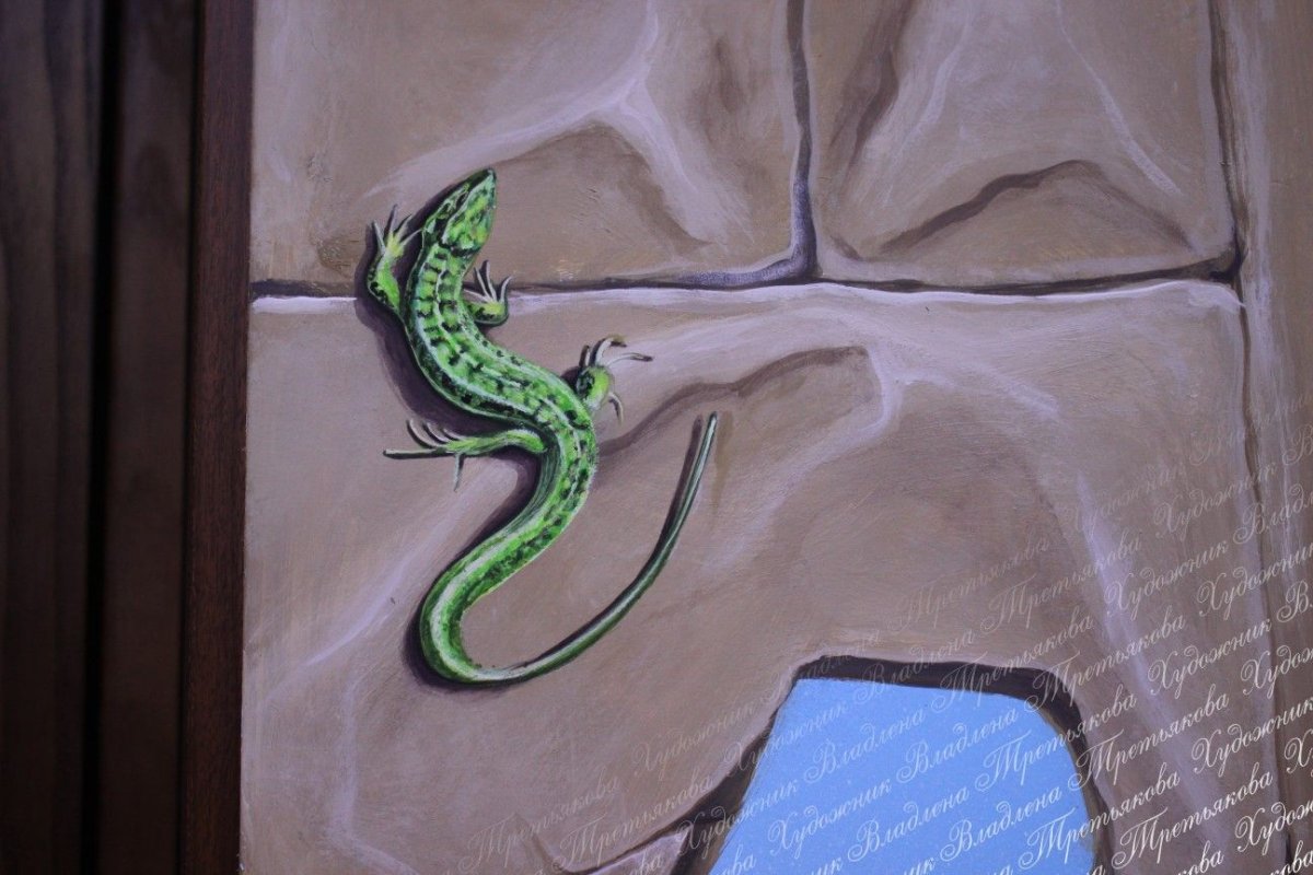 Набор ящериц