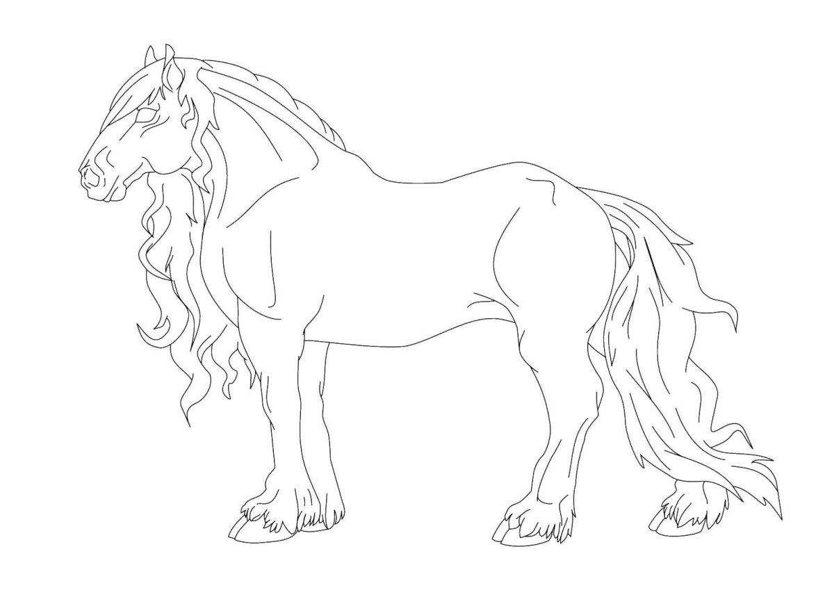 Алтайская Горная лошадь