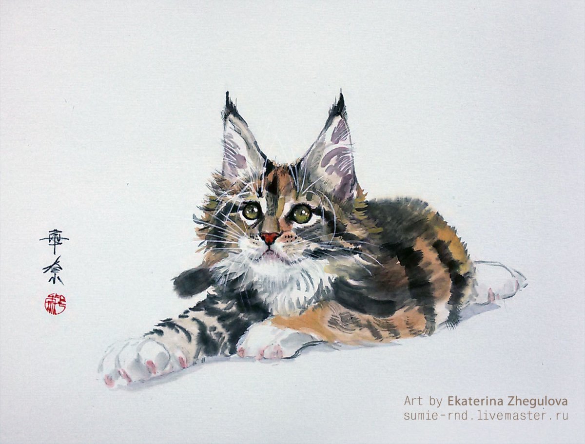 Живопись Суми-э Екатерина Жегулова