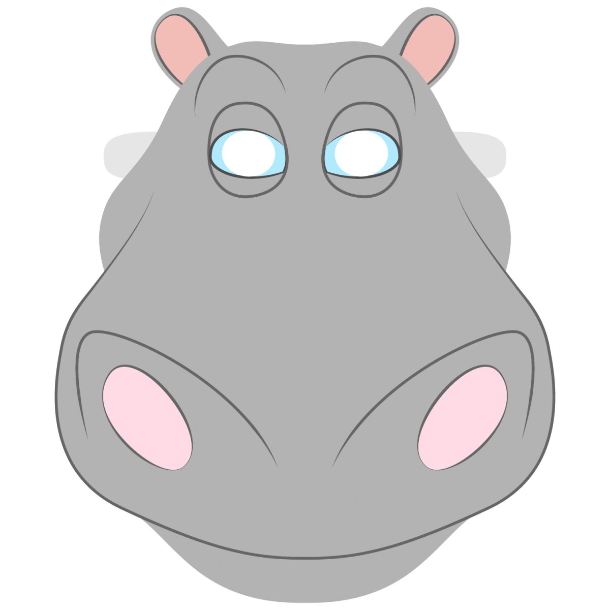 Бегемот умывается