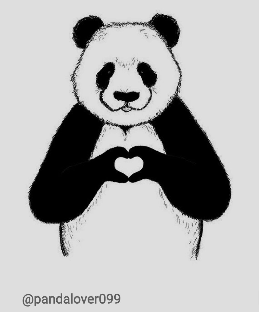 Китайская живопись Панда