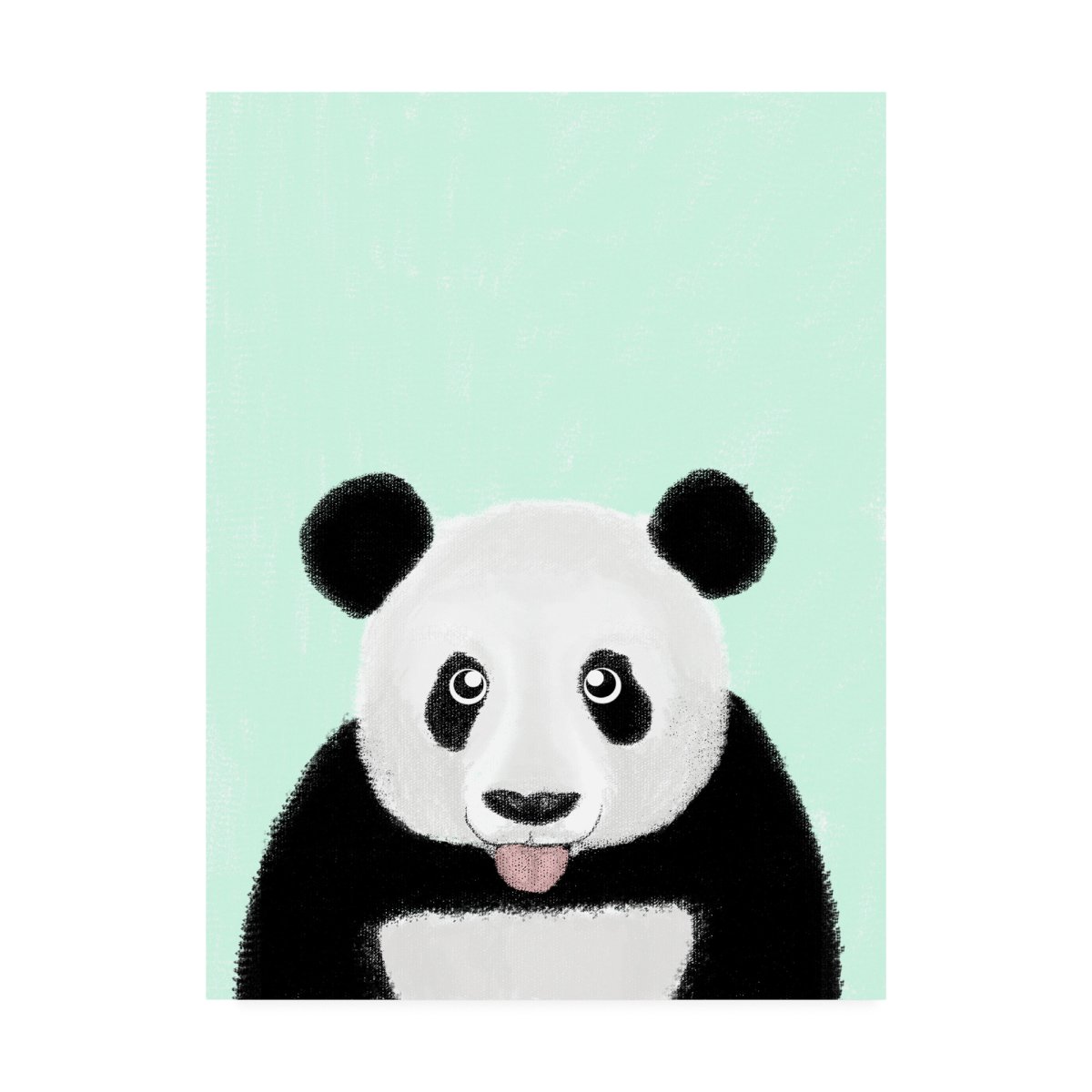 Плакат с пандочками