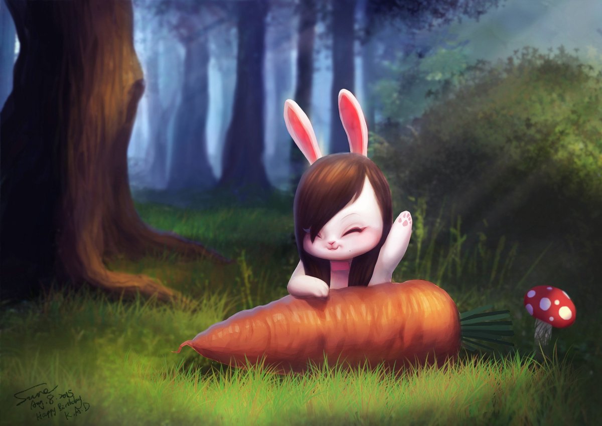 Мордочка кролика