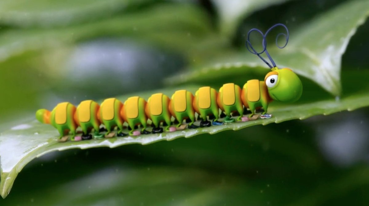 Гусеница Камышовой моли